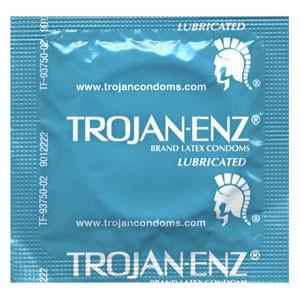 TROJAN LIGHT BLUE BOX 50CT