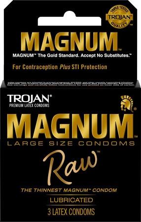 TROJAN MAGNUM RAW 3PK