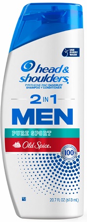 HEAD & SHOULDERS MEN 2 IN 1 PURE SPORT  20.7OZ**AVAILABLE BY SPECIAL ORDER AND EMAIL ONLY, ALLOW 14 DAYS LEADTIME