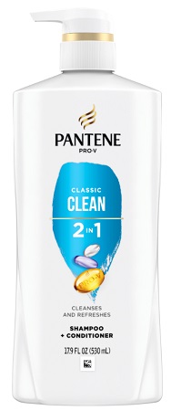 PANTENE 2 IN 1 CLASSIC CLEAN 17.9OZ**AVAILABLE BY SPECIAL ORDER AND EMAIL ONLY, ALLOW 14 DAYS LEADTIME