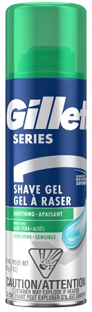 GILLETTE SHAVE GEL 7OZ SOOTHING**AVAILABLE BY SPECIAL ORDER AND EMAIL ONLY, ALLOW 21 DAYS LEADTIME**
