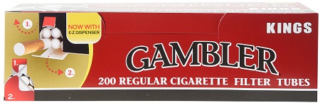 GAMBLER TUBES REGULAR 200CT 10/5PK