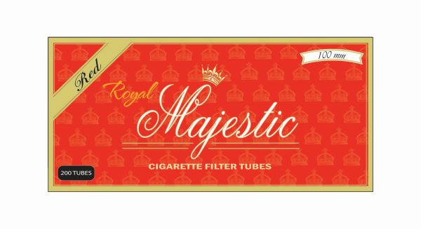 ROYAL MAJESTIC 100'S RED TUBE