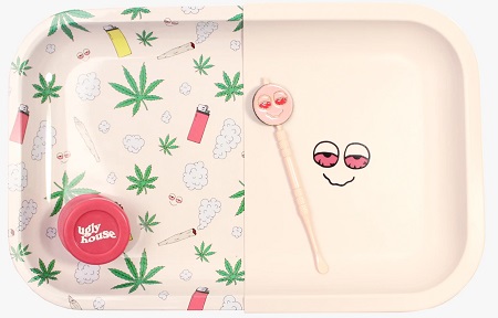 UGLY SILICONE DAB KIT POT PATTERN(TRAY, MAT, TOOL, CONTAINER)