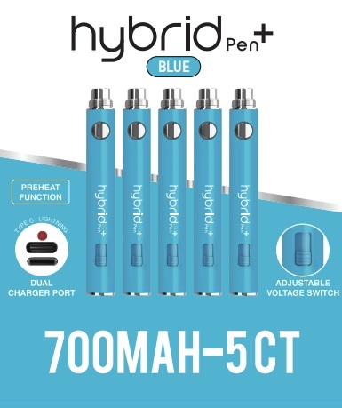 HYBRID PLUS 700MAH 5PK - BLUE
