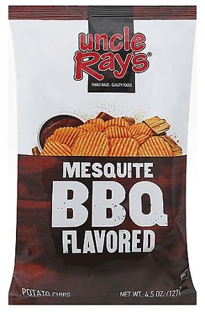 UNCLE RAY'S 4.5OZ MESQUITE BBQ CHIP