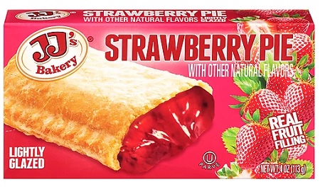 JJ'S PIES STRAWBERRY 4OZ**AVAILABLE BY SPECIAL ORDER AND EMAIL ONLY, ALLOW 21 DAYS LEADTIME