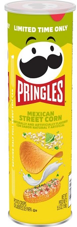 PRINGLES LG. MEXICAN STREET CORN 5.5OZ
