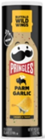 PRINGLES BUFFALO WILD WINGS -PARM GARLIC 5.5OZ