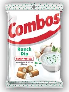 COMBOS LG RANCH DIP 6.3OZ