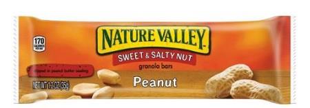 NATURE VALLEY SWEET & SALTY PEANUT 1.2OZ 48CT