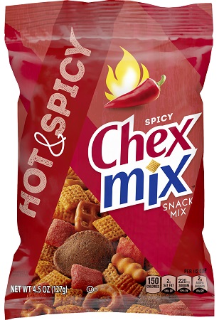 CHEX MIX HOT & SPICY 4.5OZ