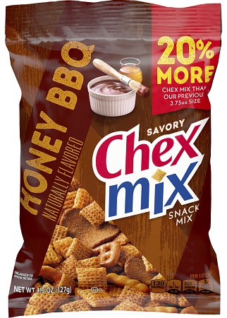 CHEX MIX HONEY BBQ 4.5OZ