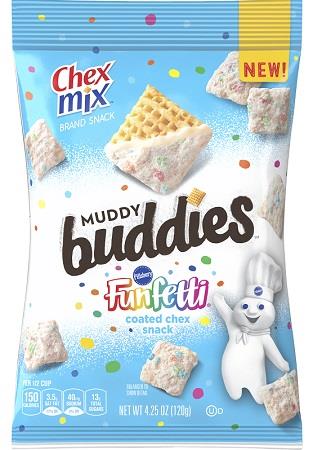 CHEX MIX MUDDY BUDDIES FUNFETTI 4.25OZ