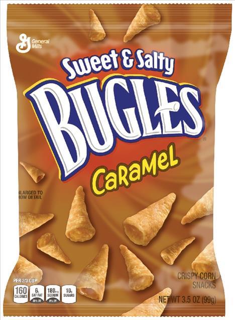 BUGLES 3.5OZ CARAMEL