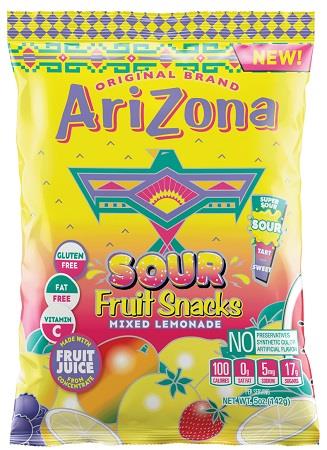 ARIZONA *FRUIT SNACKS* SOUR MIXED LEMONADE