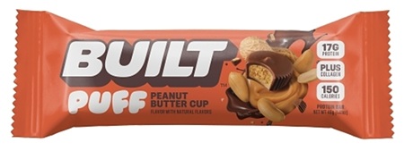 BUILT PUFFS PROTEIN BAR PEANUT BUTTER CUP(12/1.41OZ)