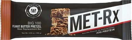 MET-RX BIG 100 PEANUT BUTTER PRETZEL 3.52OZ