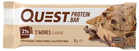 QUEST BAR ORIGINAL S'MORES 2.12oz*$3.00 OFF PER BOX*