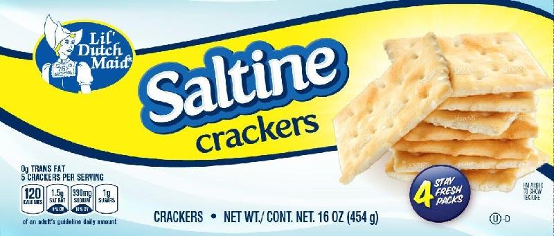 LIL DUTCH 16OZ SALTINES