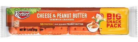 KEEBLER CHEESE & P.B. CRACKERS 1.8OZ