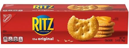 NABISCO SLUG RITZ 12/3.4OZ**MANUFACTURER GUARANTEED SHELF LIFE IS 45 DAYS**