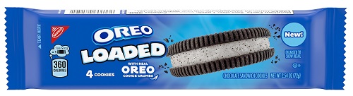 NABISCO OREO LOADED 2.54OZ **MANUFACTURER GUARANTEED SHELF LIFE IS 45 DAYS**