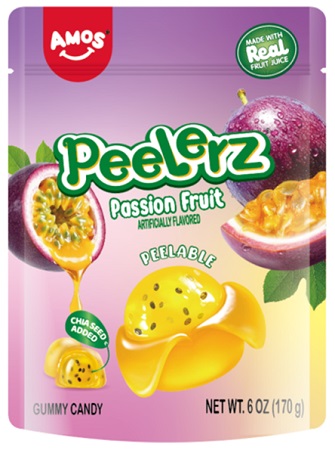 PEELERZ 6OZ PEG GUMMY PASSION FRUIT