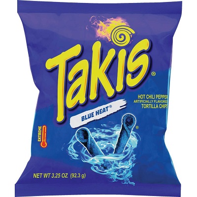 TAKIS BLUE HEAT 3.25Z*$3.00 OFF PER CASE*
