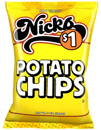 NICK'S POTATO CHIPS $1 ORIGINAL