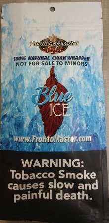 FRONTO LEAF WRAP - BLUE ICE (NATURAL LEAF)**ALL SALES FINAL / NO RETURNS**
