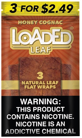 LOADED LEAF WRAP 3/$2.49 HONEY COGNAC