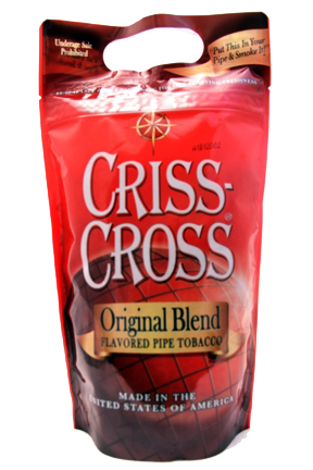 CRISS-CROSS 6OZ ORIGINAL PIPE TOBACCO