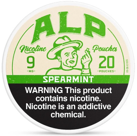 ALP NIC. POUCHES 9MG SPEARMINT