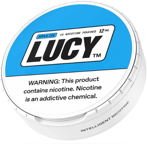 LUCY NIC POUCHES 12MG APPLE ICE**$3.00 OFF PER ROLL PROMOTION**