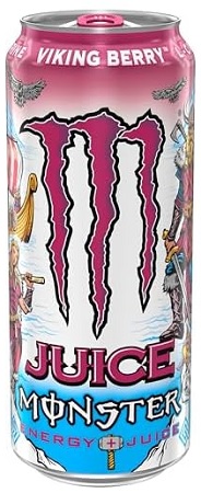 MONSTER ENERGY + JUICE VIKING BERRY24/16OZ