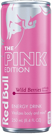 RED BULL -8.4OZ PINK EDITION WILD BERRIES