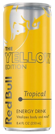 RED BULL 8.4OZ TROPICAL(YELLOW EDITION)