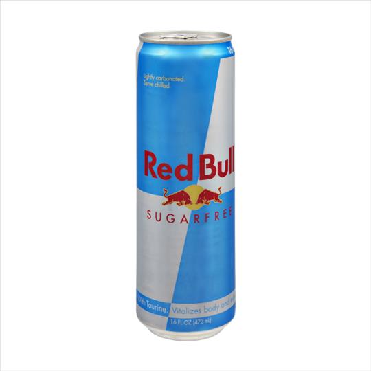 RED BULL SUGAR FREE 16OZ