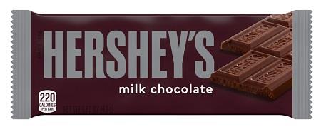 HERSHEY'S MILK CHOCOLATE 1.55OZ