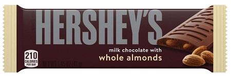 HERSHEY'S ALMOND 1.45OZ
