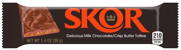 SKOR CANDY BAR 1.4OZ