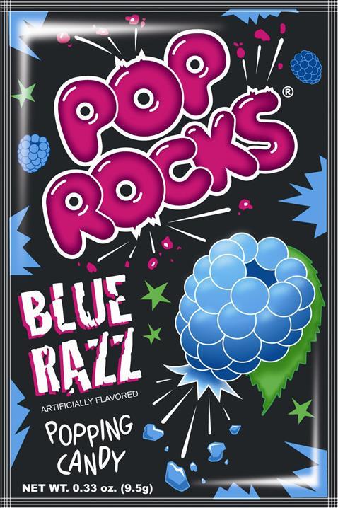 POP ROCKS BLUE RAZZ .33OZ