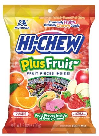 HI-CHEW PEG BAG PLUS FRUIT 2.82oz