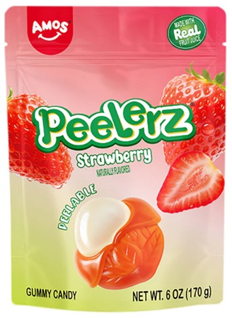PEELERZ 6OZ PEG GUMMY STRAWBERRY