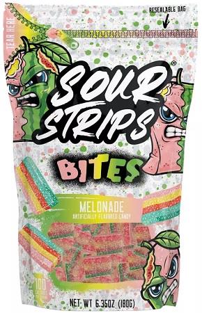 SOUR STRIPS BITES PEG BAG MELONADE 6.35oz