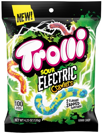 TROLLI SOUR ELECTRIC CRAWLERS 4.25OZ*$1.00 OFF PER CASE*