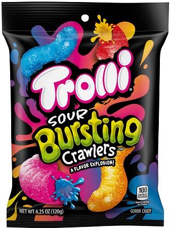 TROLLI SOUR BURSTING CRAWLERS 4.25OZ*$1.00 OFF PER CASE*
