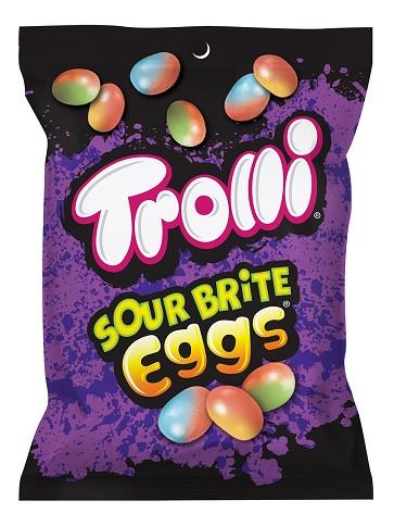 TROLLI SOUR BRITE EGGS 12/4OZ*$1.00 OFF PER CASE*