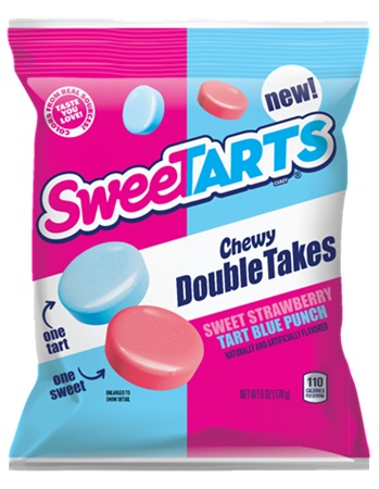 SWEETARTS DOUBLE TAKES PEG 6OZ**AVAILABLE 11/2026**